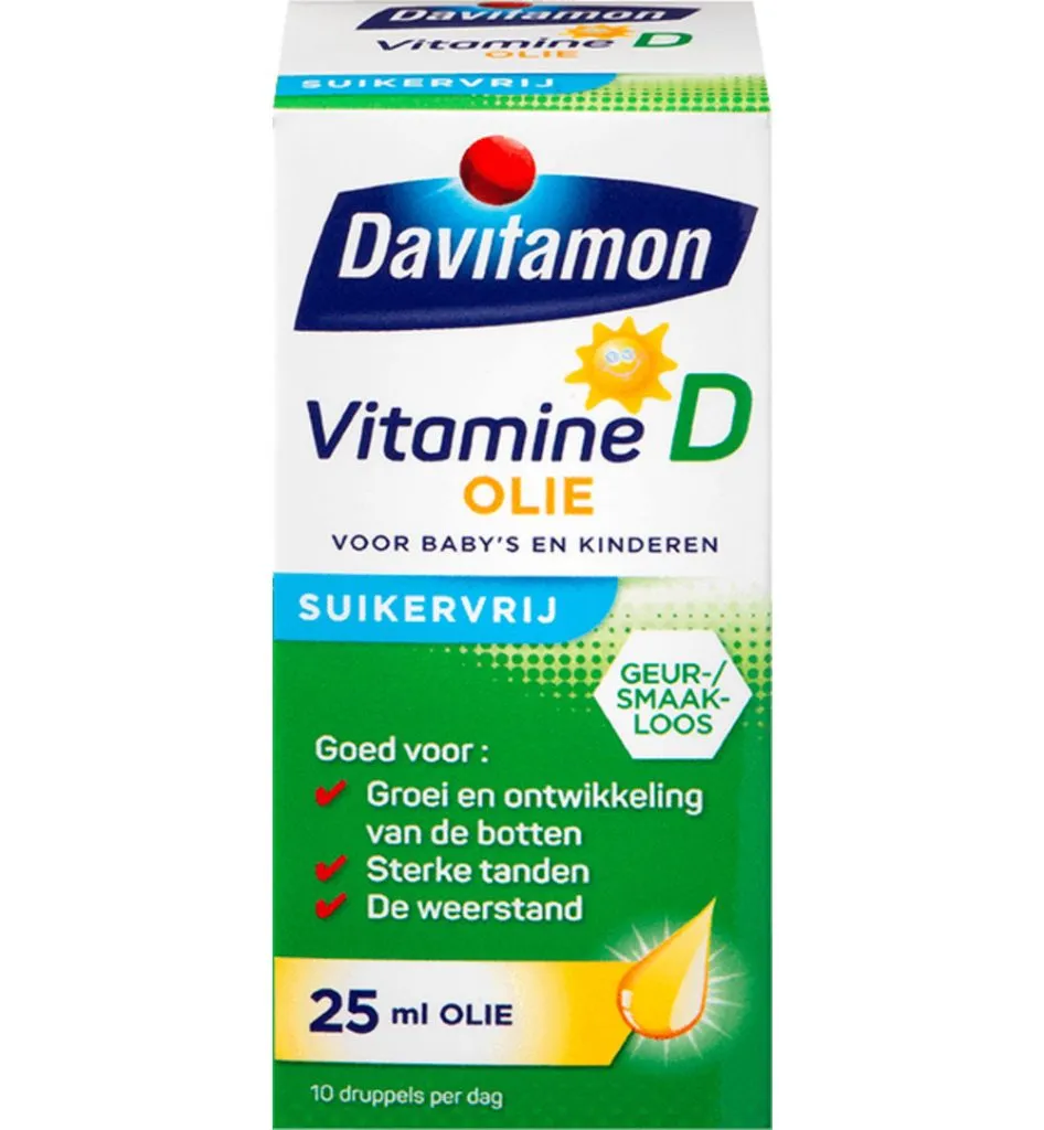 Davitamon Vitamine D olie (25 ml)