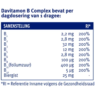 Davitamon Vitamine B Complex Forte (200 Stuks) - image 2