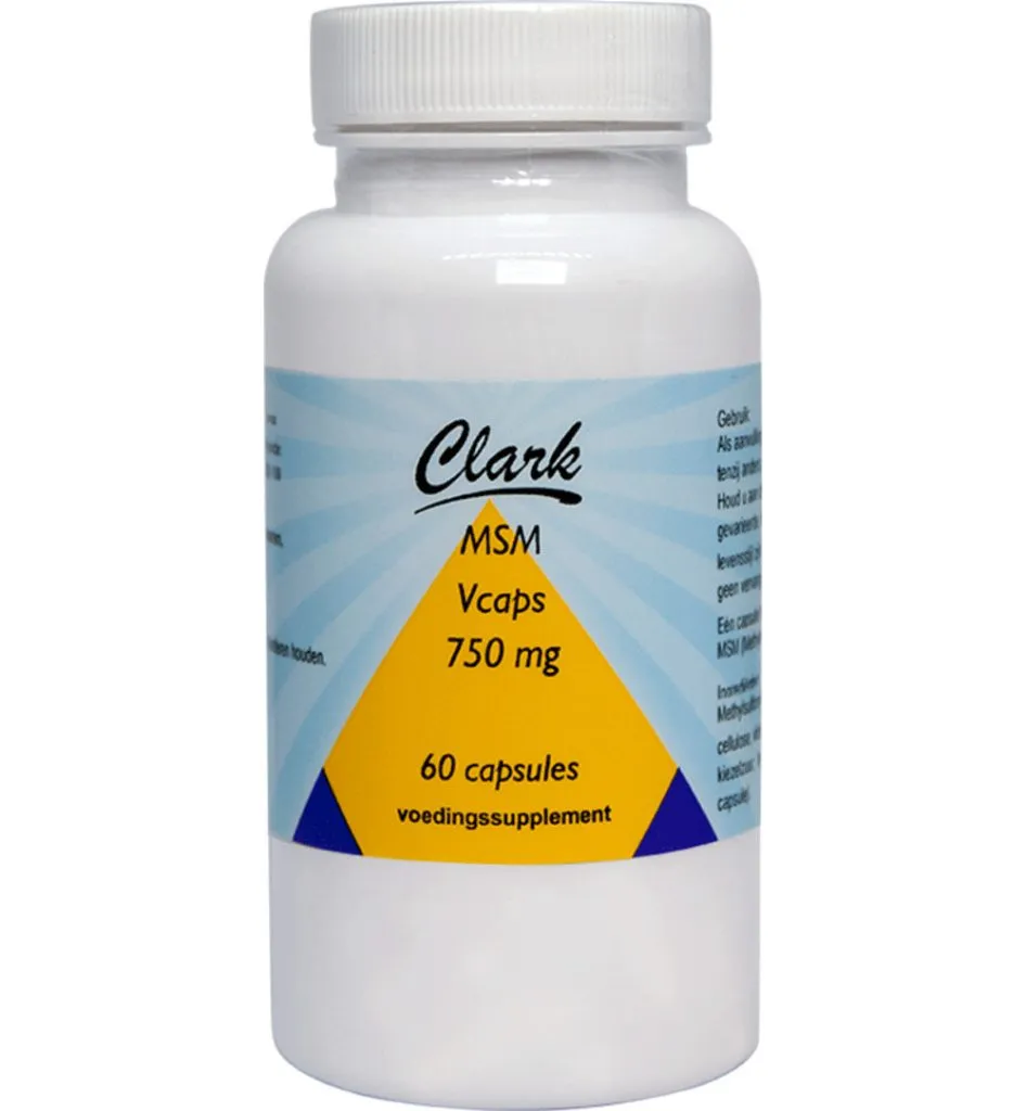 Clark Msm 750Mg (60 vega capsules)