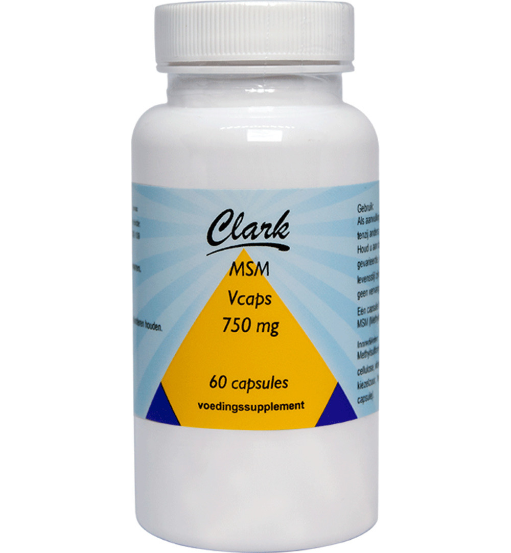 Clark Msm 750Mg (60 vega capsules)