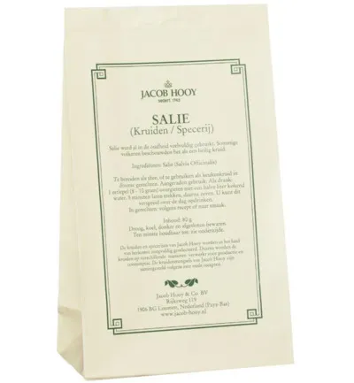 Jacob Hooy Salie gesneden (80 gr)