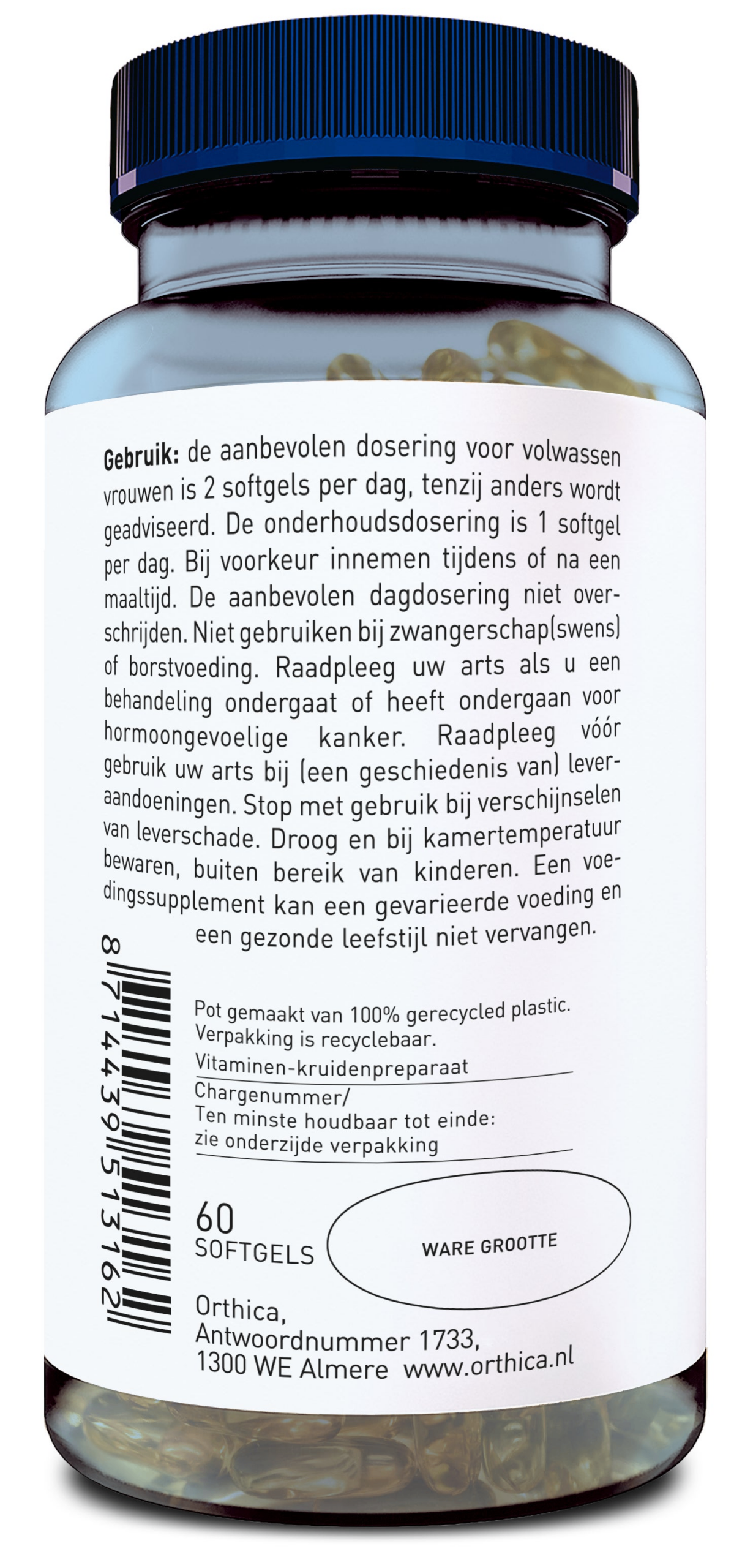 Orthica Menopauze Support (60 softgels) - image 2
