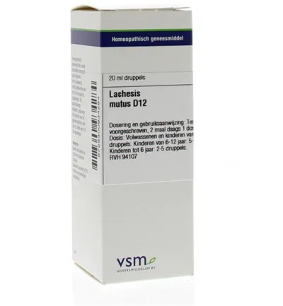 VSM Lachesis mutus D12 (20 ml)