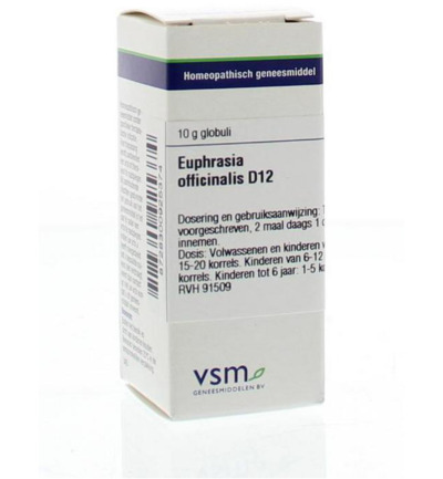 VSM Euphrasia officinalis D12 (10 gr)