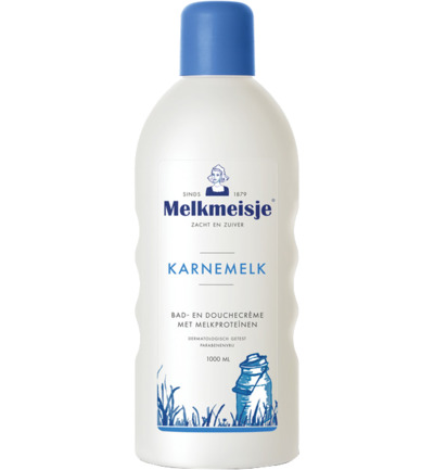 Melkmeisje Bad en douche karnemelk (1000 ml)