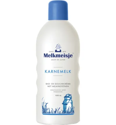 Melkmeisje Bad en douche karnemelk (1000 ml)