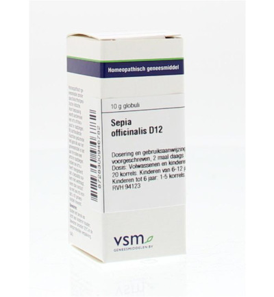 VSM Sepia officinalis D12 (10 gr)