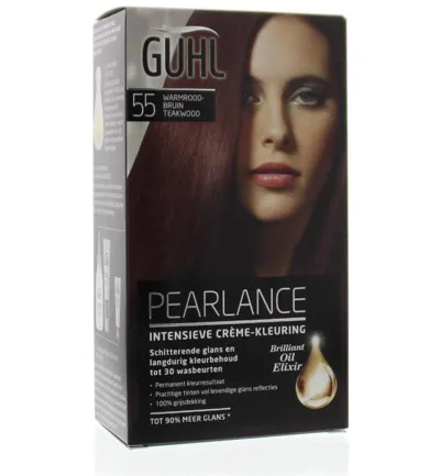 Guhl Intensieve Cremekleur 55 Warm Roodbruin (1 set)