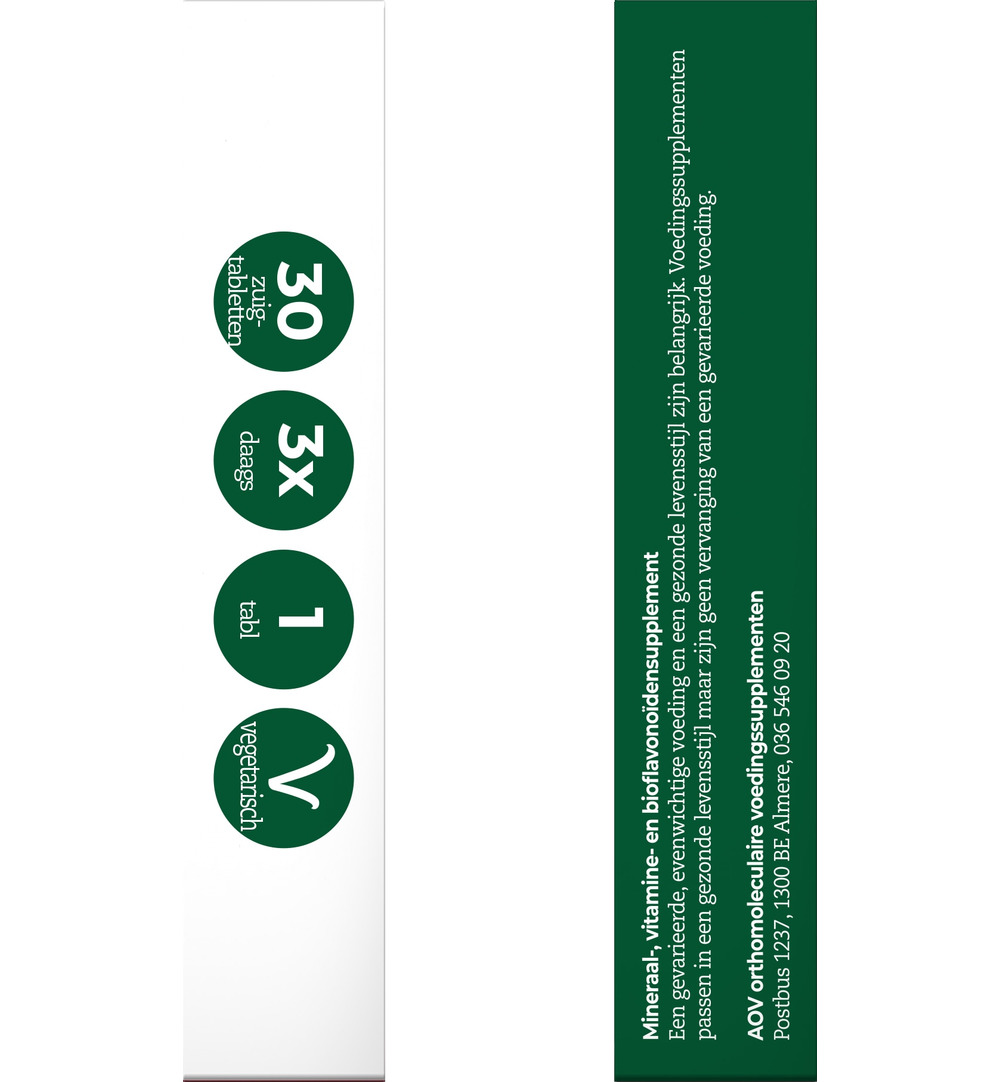 AOV 535 Zink extra (30 zuigtabletten)
