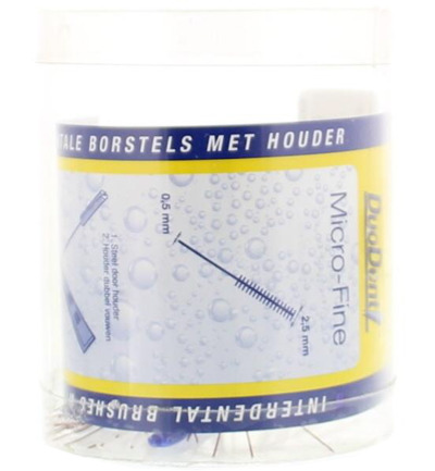 Duodent Interdentaal borstel micro fijne 0.5 (72 stuks)