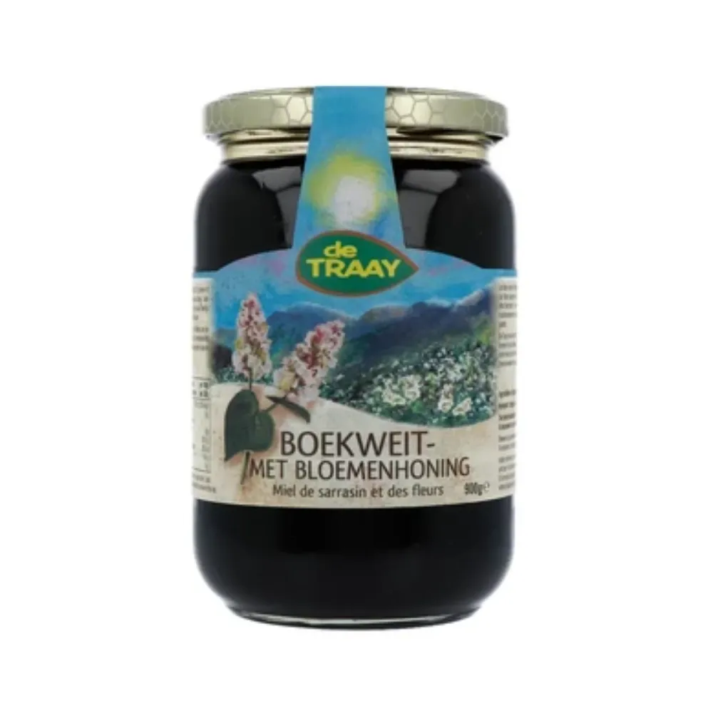 De Traay Boekweit Bloemenhoning (900 gr)