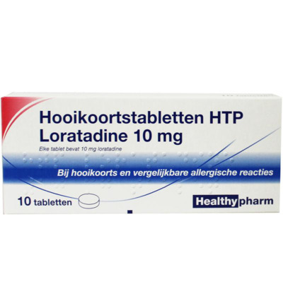 Healthypharm Loratadine Hooikoorts Tablet (10 tabletten)