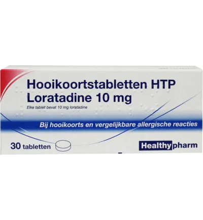 Healthypharm Loratadine Hooikoorts Tablet (30 tabletten)