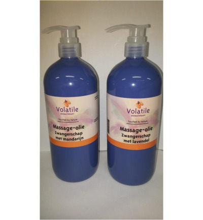 Volatile Massageolie Zwangerschap Mandarijn (1000 ml)