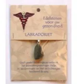 Steengoed Hanger gezondheidssteen labradoriet (1 stuk)