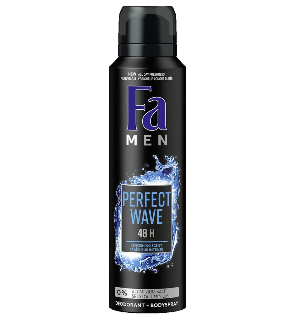 Fa Men deodorant spray perfect wave (150 ml)