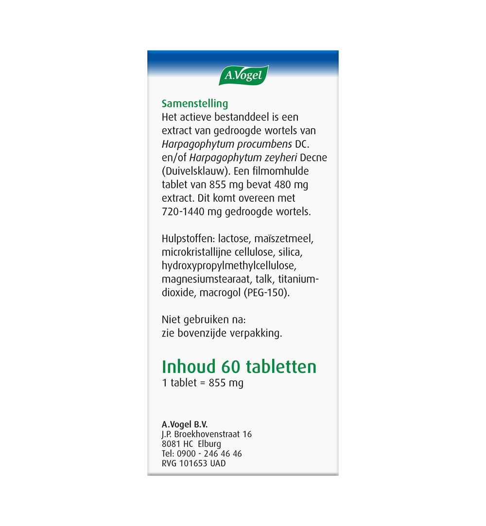 A.Vogel Atrosan (60 tabletten) - image 4