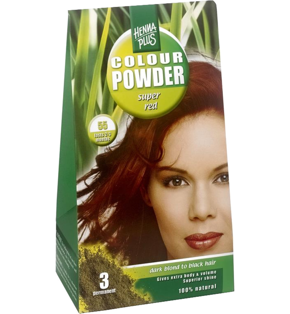 Hennaplus Colour powder 55 super red (100 gr)