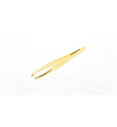 Malteser Pincet 8 Cm Verguld Drukst Smal 82 (1 stuk)