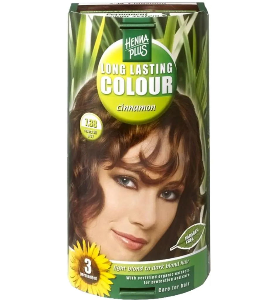 Hennaplus Long lasting colour 7.38 cinnamon (100 ml)