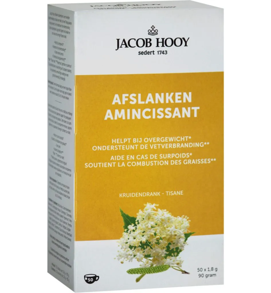 Jacob Hooy Ideaal Gewicht Afslank Kruidendrank Theezakjes (50 stuks)