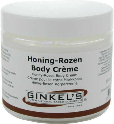 Ginkel's Bodycreme honing rozen (200 ml)
