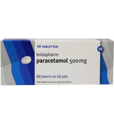 Leidapharm Paracetamol 500mg (50 tabletten)