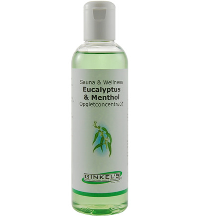 Ginkel's Sauna opgietconcentraat eucalyptus & menthol (200 ml)