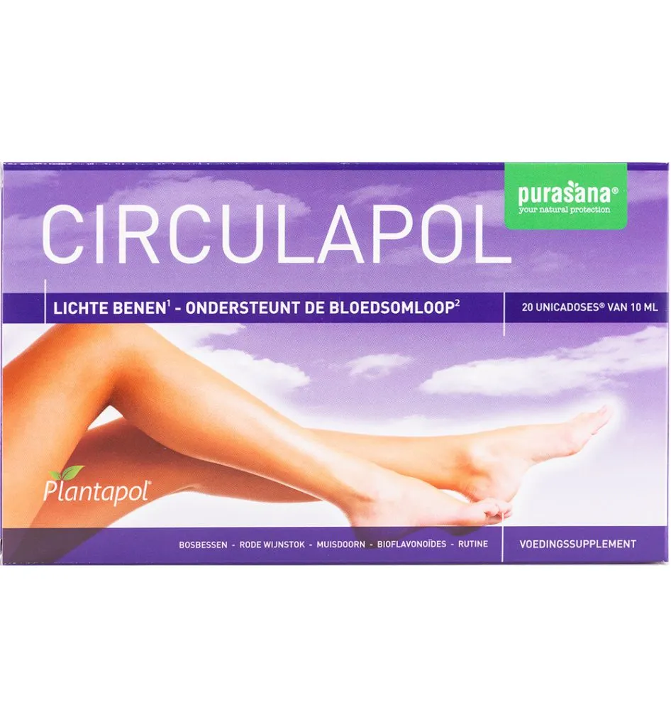 Purasana Plantapol Circulapol (20 stuks)