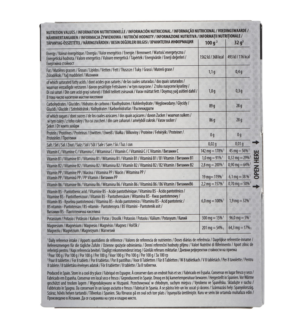 Isostar Energy Tabs Lemon (96 gr)