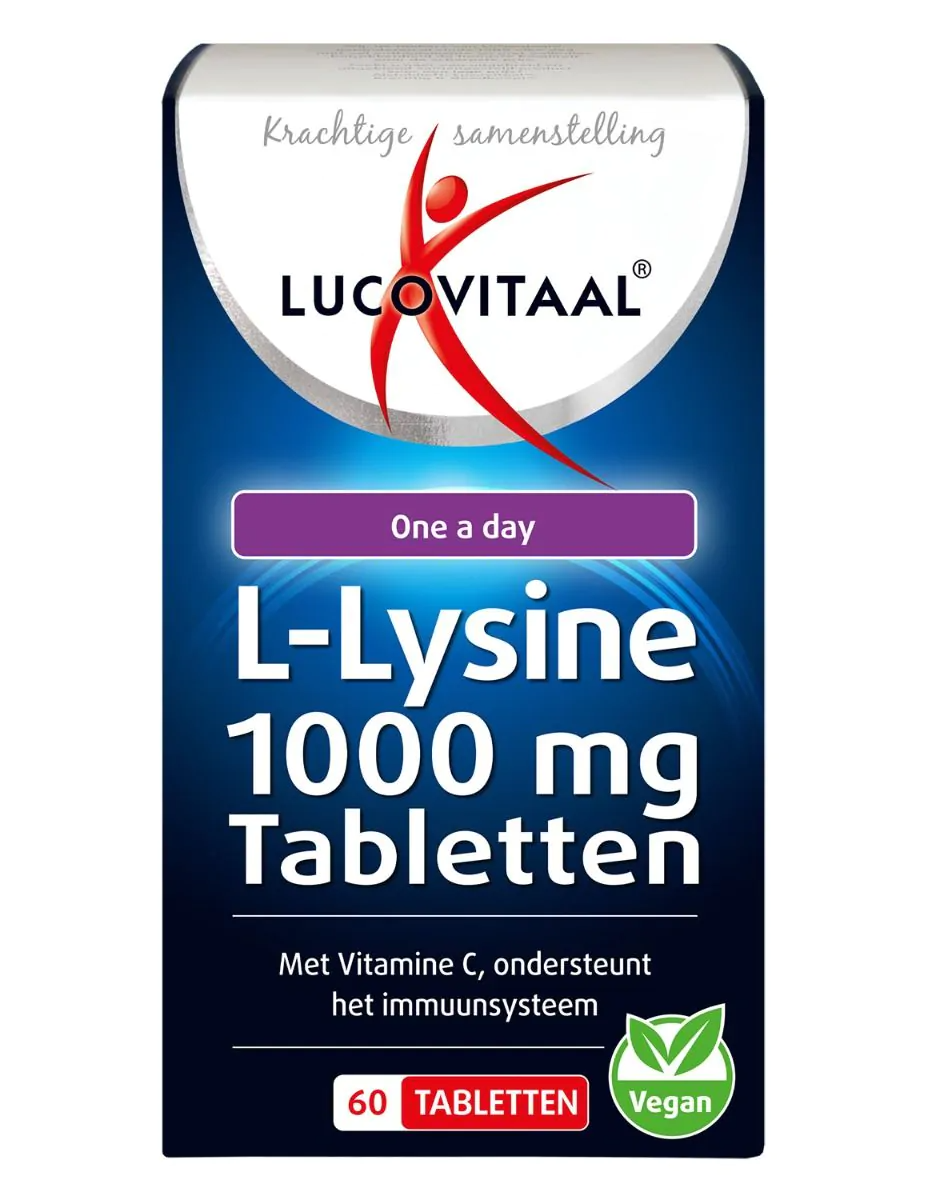 Lucovitaal L-Lysine 1000mg (60 tabletten)