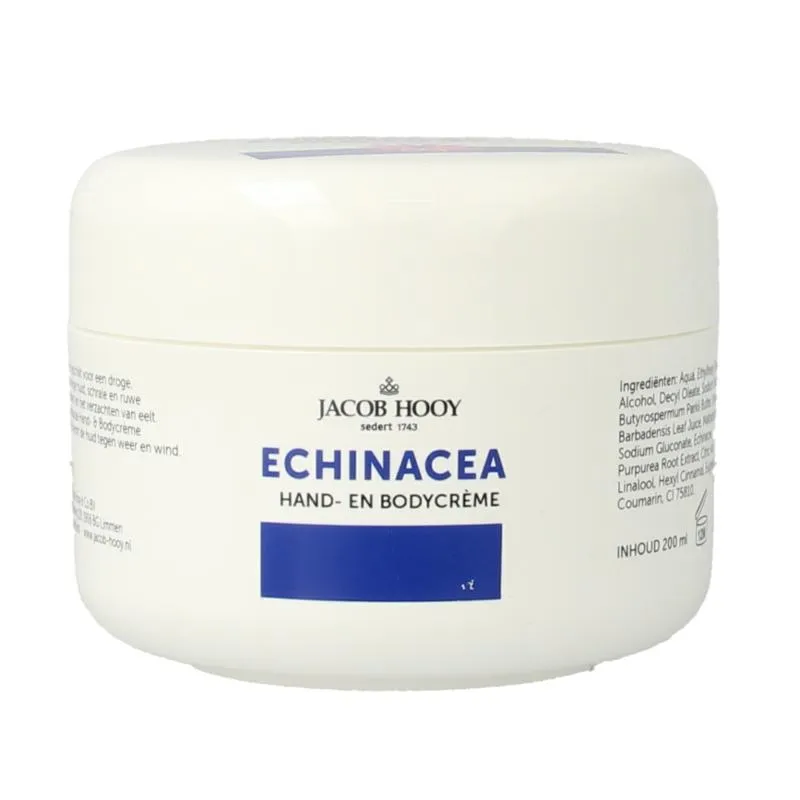 Jacob Hooy Echinacea / Aloe Vera Hand en Bodycrème (200 ml)