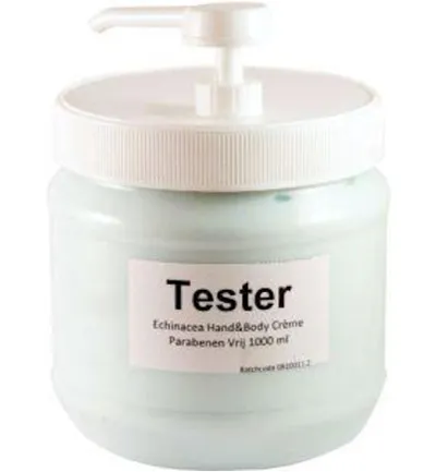 Jacob Hooy Echinacea Hand & Body Creme Tester (1000 ml)
