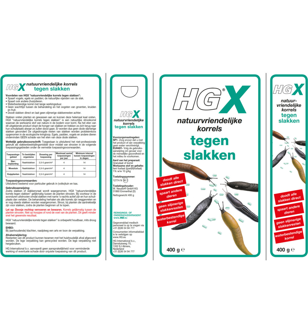 HG X Korrels Tegen Slakken (400 gr) - image 2