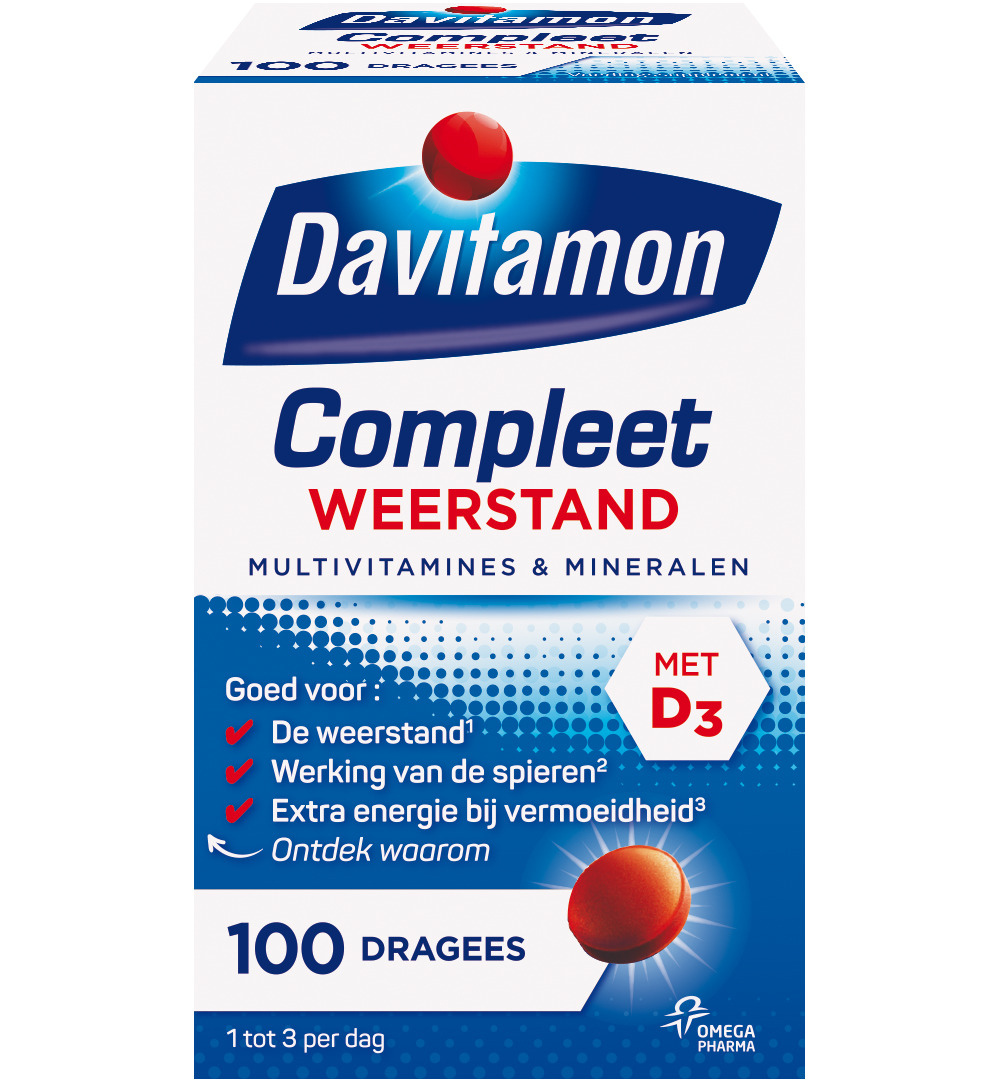 Davitamon Compleet weerstand (100 dragees)