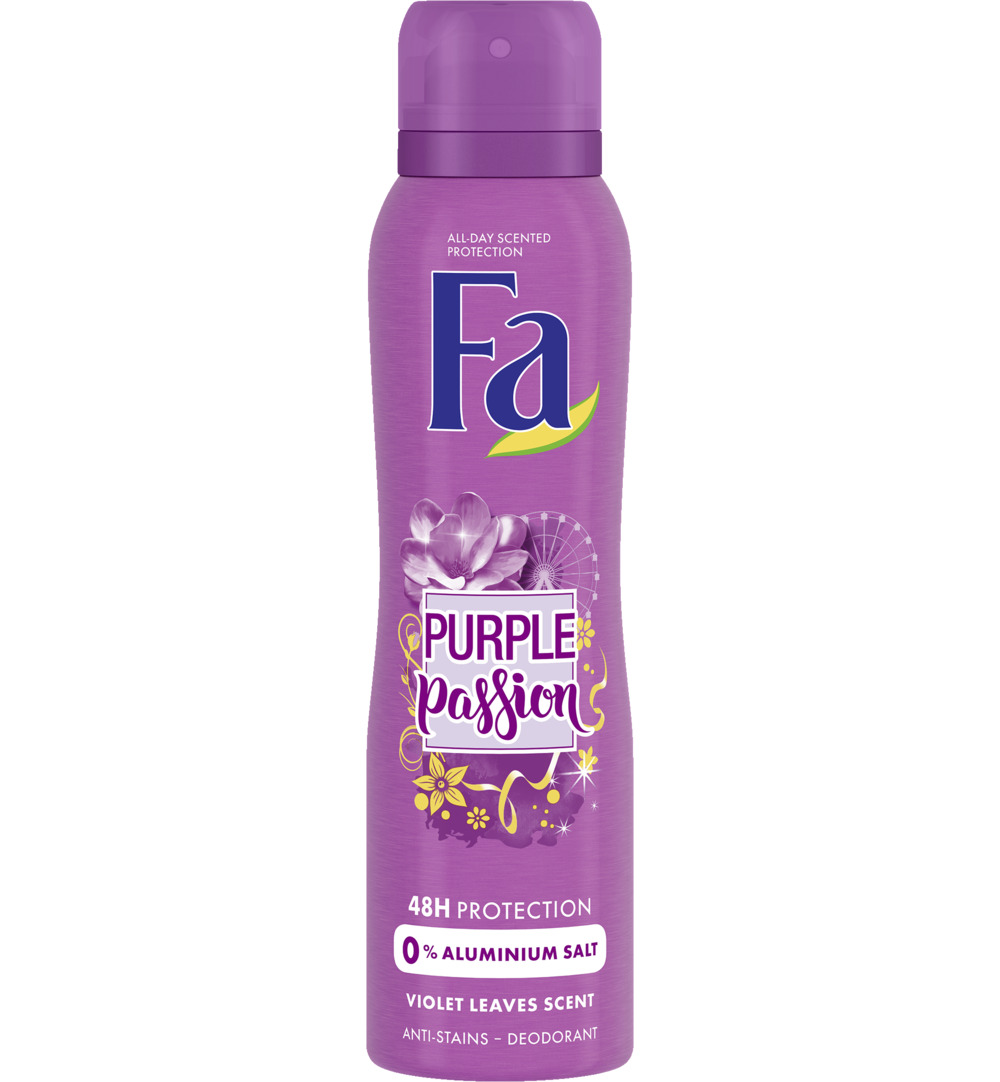Fa Deodorant spray purple passion (150 ml)