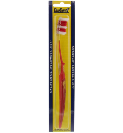 Duodent Tandenborstel ergonomisch zacht (1 stuk)