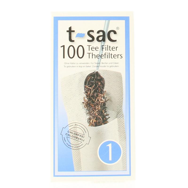 T-Sac Theefilters No.1 (100 stuks)