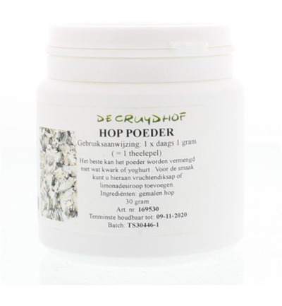De Cruydhof Hop poeder (30 gr)
