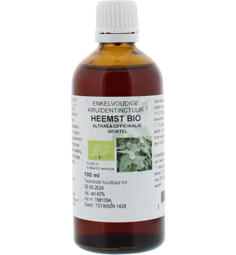 De Cruydhof Althaea officinalis rad/heemst tinctuur bio (100 ml)