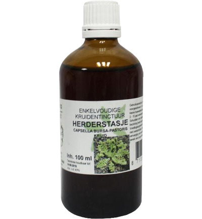 De Cruydhof Capsella burs p / herderstasje tinctuur bio (100 ml)