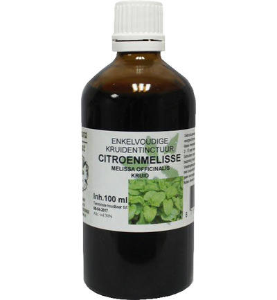 De Cruydhof Melissa Officinalis Herb / Citroenmelisse Tinctuur (100 ml)