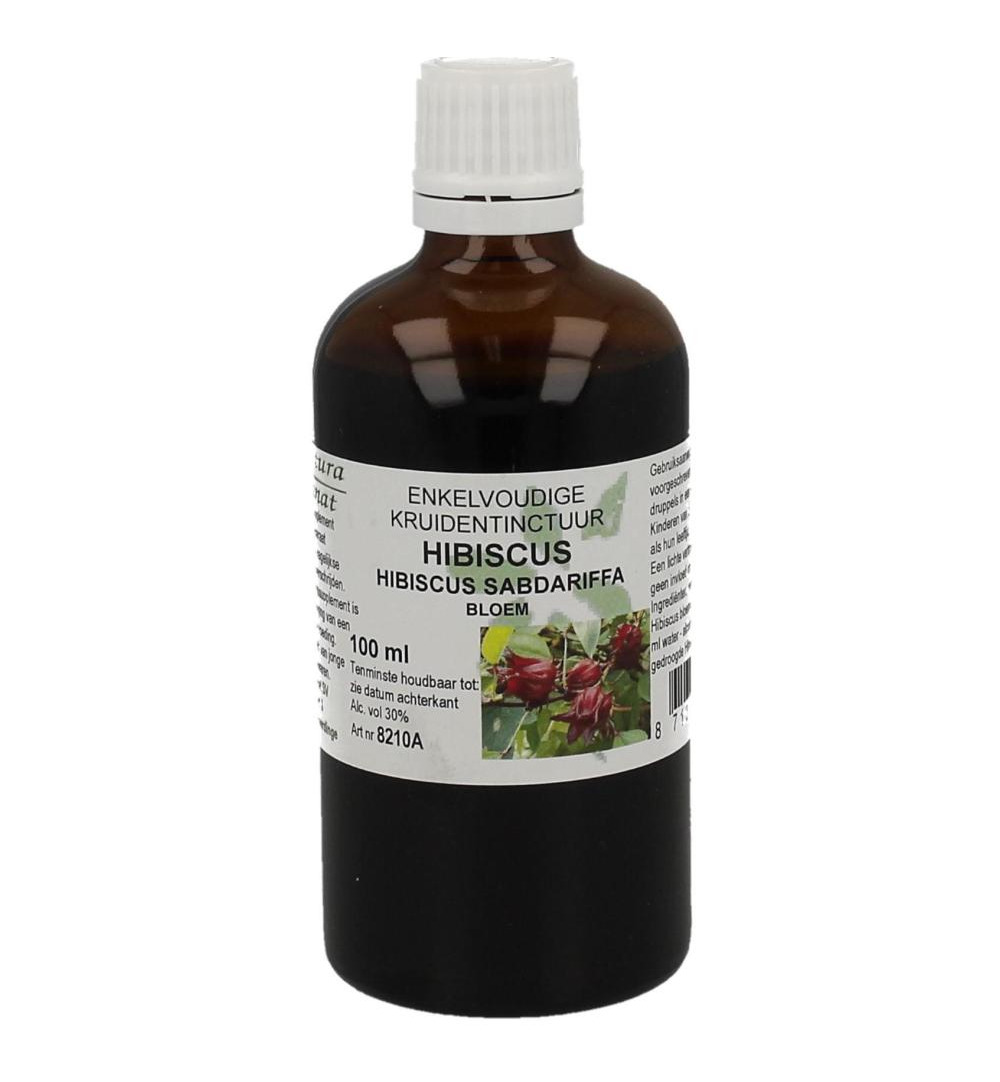 De Cruydhof Hibiscus sabdariffa flor tinctuur (100 ml)