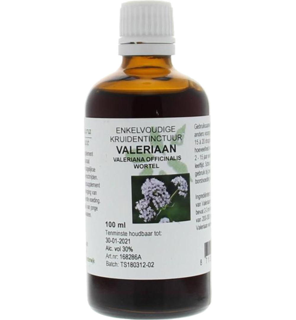 De Cruydhof Valeriana off rad / valeriaan tinctuur (100 ml)