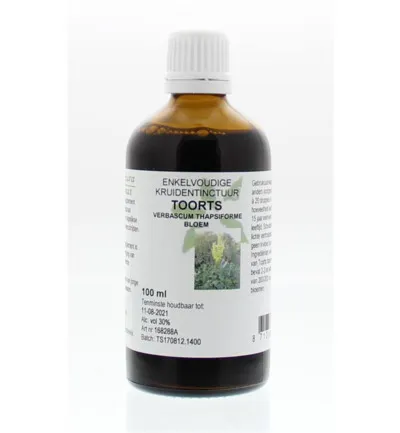 De Cruydhof Verbascum thapsus flor / toortsbloem tinctuur (100 ml)