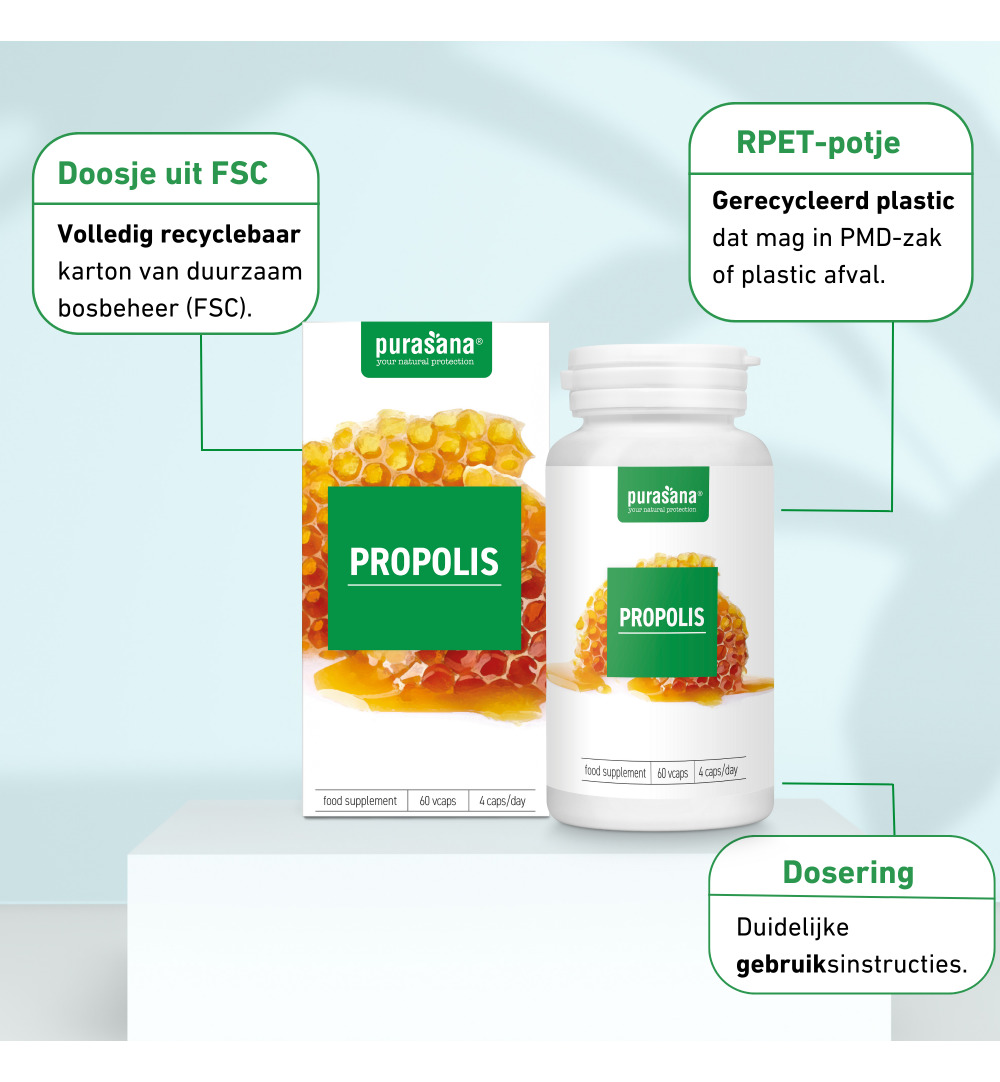 Purasana Propolis Bio (60 vega capsules) - image 7