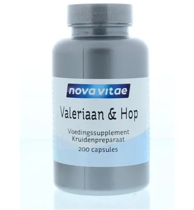 Nova Vitae Valeriaan & hop (200 capsules)