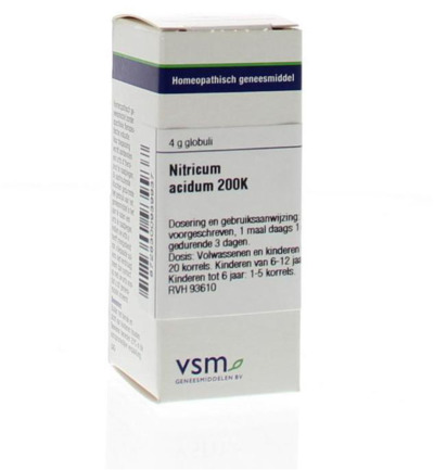 Vsm Nitricum Acidum 200K (4 gr)