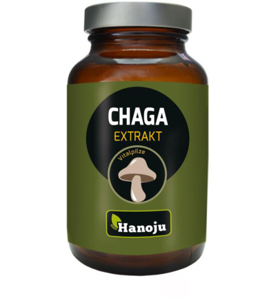 Hanoju Chaga Paddenstoelen Extract (90 tabletten)