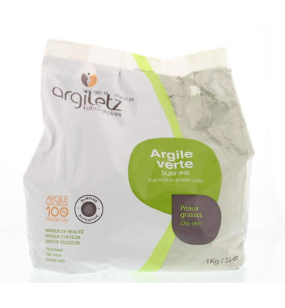Argiletz Klei Superfijngroen (1000 gr)